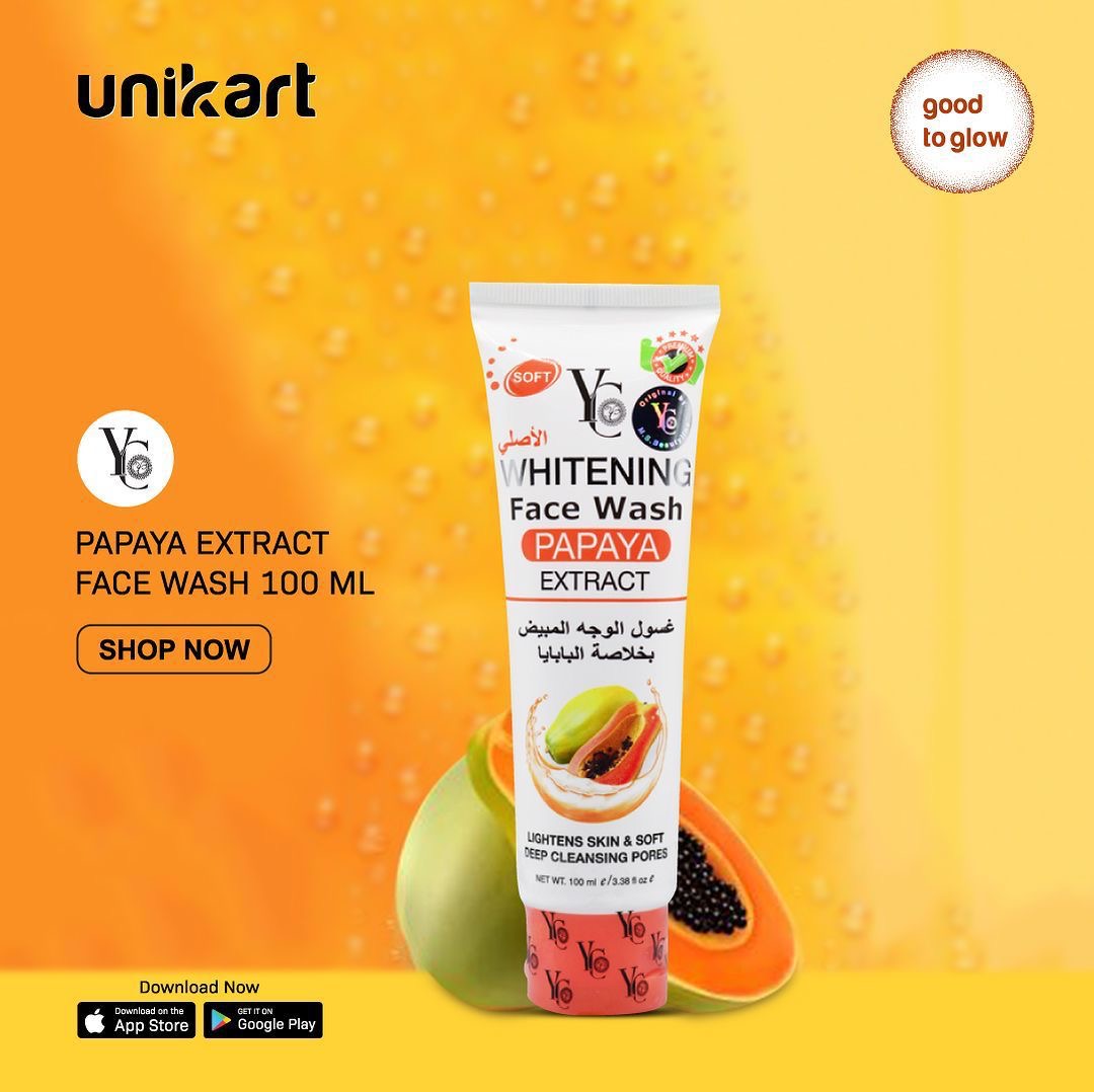 Yc papaya face wash
