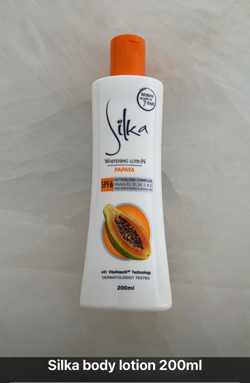 Sika Whitening Lotion - Papaya