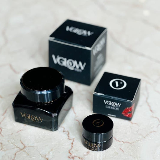 VGlow Lip Balm & Beauty Cream Combo